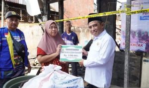 Pemkot Banjarmasin Bantu Sembako Bagi Korban Kebakaran