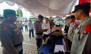 Pj Bupati Muhlis Sambut Kunjungan Kerja Wakapolda Kalteng di Barito Utara
