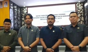 Rikval Fachruri Jabat Ketua DPRD Banjarmasin 2024-2029