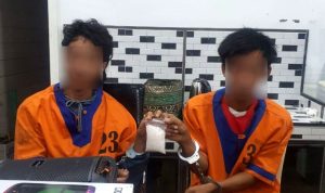 Sabu 1 Ons Gagal Beredar, Dua Tersangka Diamankan Satnarkoba Polres Barito Utara