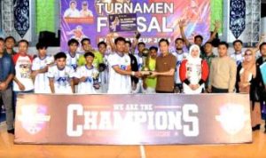 Turnamen Futsal Selesai, Pj Bupati Muhlis Apresiasi AFK Barito Utara
