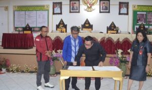 DPRD Bartim Penandatanganan Perda Tentang PRD