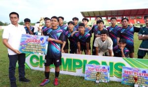 Pj Bupati Hermon Tutup Turnamen Liga Pelajar Murung Raya 2024