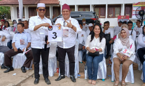 Pasangan Arah Usung Simbol Persatuan Bartim Bahagia