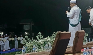 Ribuan Warga Bartim Hadiri Gema Sholawat Bersama Habib Ismail Bin Yahya