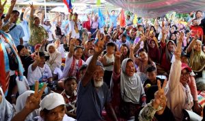 Tidak Butuh Perubahan, Warga Desa Rimba Sari Km 53 Tetap Setia Pilih Nomor Urut 02 AGI – SAJA