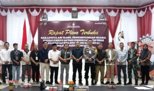 KPU Murung Raya Gelar Rapat Pleno Terbuka Perhitungan Perolehan Suara Pilkada 2024