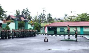 Dandim 1013 Muara Teweh Pimpin Pelepasan Anggota Satgas Mobile RI-PNG