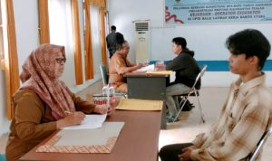Dinas Nakertranskop UKM Barito Utara Gelar Seleksi Rekrutmen Pelatihan Tenaga Kerja