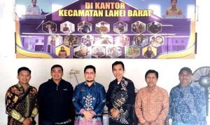 Disnakertranskop UKM Barito Utara dan Kecamatan Lahei Barat Tingkatkan Kolaborasi