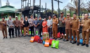 Pj Bupati Murung Raya Tinjau Lokasi Kebakaran di Desa Muara Sumpoi