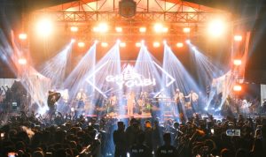 Malam Pisah Sambut Tahun 2024-2025 di Murung Raya, di Hibur Artis Ibukota dan Dayak