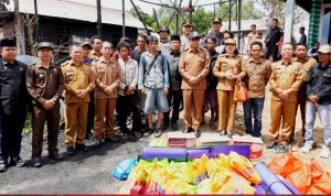 Pj Bupati Murung Raya Tinjau Lokasi Kebakaran di Desa Muara Jaan