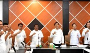 Pemkab Barito Utara Ikuti Launching SPI Tahun 2024 Melalui Zoom Meeting