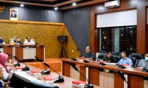 Pj Sekda Barito Utara Jufriansyah Hadiri Rakor Penyiapan Lahan Dapur MBG Secara Daring