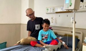 Sembuh Sakit DBD, Program JKN Buat Fatan Senyum Sumringah