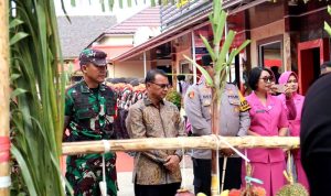 Sinergi TNI-Polri, Dandim 1013 Muara Teweh Hadiri Penyambutan Kapolres Baru