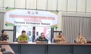 Kejari Murung Raya Berikan Sosialisasi Dana Desa Untuk Ketahanan Pangan
