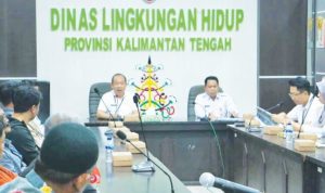 DLH Kalteng Gelar Rakor Terkait Perizinan Galian C