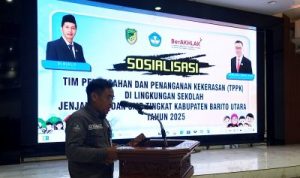 Disdik Barito Utara Sosialisasi TPPK di Lingkungan Sekolah