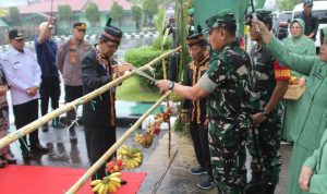Danrem 102 Panju Panjung Kunker ke Muara Teweh, di Sambut Dandim dan Pj Bupati Muhlis, Hermon