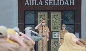 Apel Pagi Perdana Wabub Batola Sampaikan Permohonan Maaf