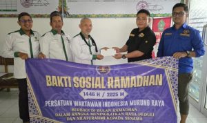 Ketua PWI Murung Raya Salur Bantuan Lewat Baznas Bertujuan Agar Tepat Sasaran