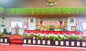 DPRD Pulpis Rapat Paripurna Perdana Tahun 2025