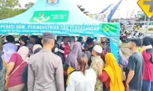 Disperindag Murung Raya Bersama Polres Gelar Pasar Murah di Bulan Ramadhan 1446 H
