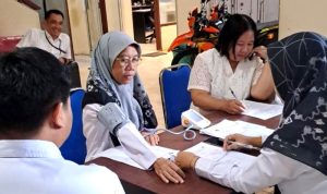 Plt Kadis Dukcapil Harapkan Kegiatan Skrining Kesehatan Berkala untuk Tingkatkan Kesehatan Pegawai