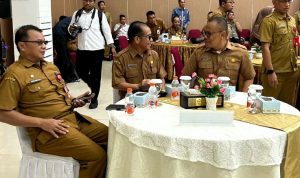 Pj Sekda Barut Hadiri Acara Persiapan Penyerahan LKPD Unaudited