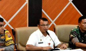 Pemkab Barut Rapat melalui Zoom Meeting Bersama Wamendagri Kesiapan Pendanaan PSU Hasil Putusan MK