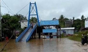 Curah Hujan Tinggi Rendam Beberapa Desa di Kecamatan Lahei