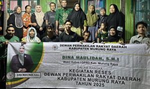 Wakil Ketua DPRD Murung Raya, Reses Serap Aspirasi Masyarakat Desa Maruwei