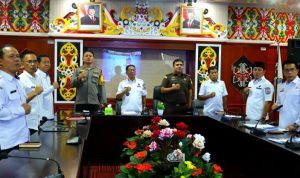 Bupati Murung Raya Secara Virtual Ikuti Rakor Pemerintah Daerah