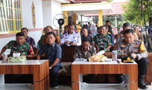 Bupati Murung Raya dan Ketua DPRD Hadiri Secara Virtual Pembukaaan Pasar Murah Kalteng