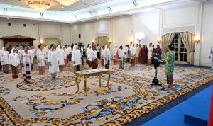 Istri Wapres Ny. Selvi Gibran Rakabuming Lantik Hj. Fathul Jannah Sebagai Ketua Dekranasda Kalsel Periode 2025-2030