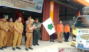 Pemkab Kapuas Kirim Bantuan Logistik untuk Tiga Kecamatan