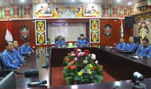 Pemkab Murung Raya Ikuti Rapat Terkait Rakor Penyelenggaraan Pemerintahan Daerah