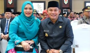 Wakil Bupati Murung Raya Bersama Wakil Ketua 1 DPRD Hadiri Pelantikan Ketua TP-PKK Lamandau