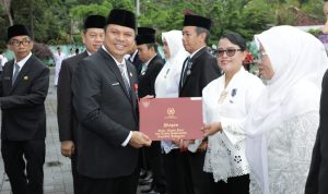 Sekdaprov Kalsel Pimpin Apel Hari Bakti (HAB) ke-79 Kemenag RI Tahun 2025, Wujud Dukung Asta Cita