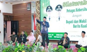 Silaturahmi Bupati Batola dengan Petugas Kebersihan Bahas Peningkatan Kesejahteraan dan Sarana Kerja