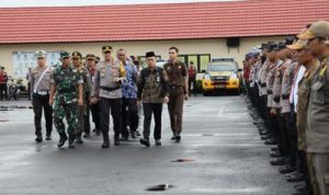Apel Gelar Pasukan Operasi Ketupat 2025 di Barito Kuala, Wabup Hadir Bersama Kapolres
