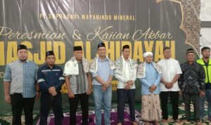 Deputy Director PT SMM Resmikan Masjid Al Hidayah di  Desa Bintang Ninggi II