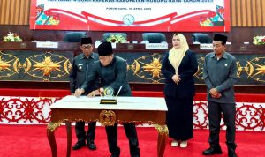 DPRD Murung Raya Gelar Paripurna ke 9, Persetujuan Empat Buah Raperda
