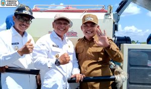Wakil Bupati Murung Raya Hadiri Panen Raya Padi Serentak di Pulang Pisau