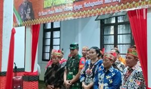 Bupati Bersama Wakil Bupati Murung Raya dan Ketua DPRD Sambut Kedatangan Kapolres Baru AKBP Franky Monathen