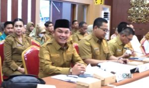 Wakil Bupati Murung Raya Mengikuti Rakor Percepatan Penurunan Stunting se-Kalteng Tahun 2025