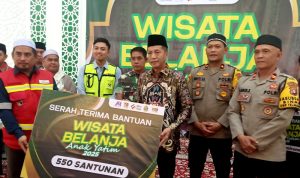 Pj Bupati Apresiasi Kegiatan Wisata Belanja Bersama Anak Yatim Piatu di Bulan Ramadhan 1446 H