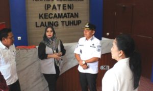 Wakil Bupati Murung Raya Kunker ke Kantor Kecamatan Laung Tuhup
